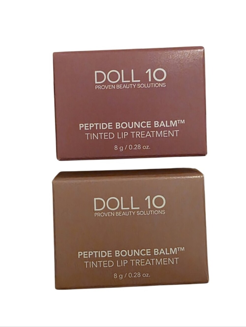 DOLL 10 Peptide Bounce Balm Tinted Lip Treatment - Choice Of Shade